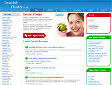 Tablet Screenshot of dentist-finder.co.uk
